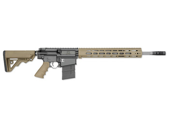 Rock River Arms X308A1751TV1 LAR-8 X-1 308 Win 18" Stainless 20+1, Black Rec, Tan RRA A2 Operator Stock & Hogue Grip, Carrying Case