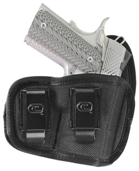 Crossfire Shooting Gear CRFCYCLSA1C3R The Cyclone  IWBOWB Size 03 Black Foam Laminate Belt Clip Fits Compact 33.50 Barrel Right Hand UPC: 812254021720