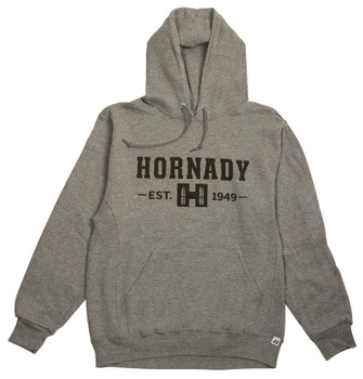 Hornady 99595XL Hornady Hoodie  Gray Long Sleeve XL UPC: 090255718003