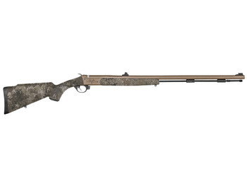 Traditions R748804425WA Pursuit XT Northwest Magnum 50 Cal Musket Ignition 26", Burnt Bronze Barrel/Rec, Veil Wideland Synthetic Furniture, Fiber Optic Iron Sights