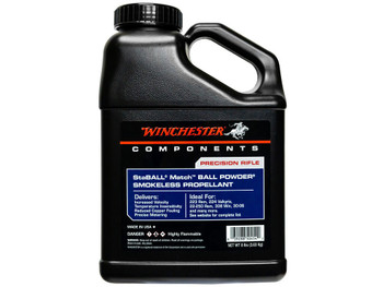 Winchester Powder STABALLMATCH8 Staball Match Rifle Powder 8LB