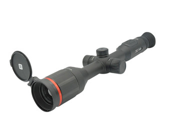 X-Vision 203203 TS200 Thermal Scope with Rings, Black, 2.3-9.2x35mm, Multi Reticle/Color 1024x768 OLED, 2,600 yds Detection Range, 400x300 Thermal Sensor, Photo/Video/PiP