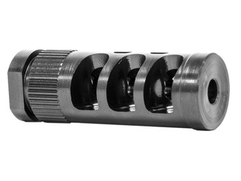 GrovTec US Inc GTHM315 G-Comp Muzzle Compensator Black Nitride Steel with 1/2"-28 tpi Threads for 223 Cal