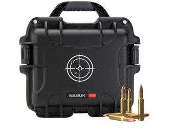 Nanuk 905AMMO1 905 Ammo Case 223Rem Black/White Resin 525rds