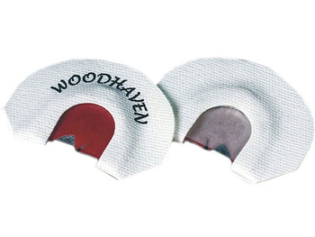 Woodhaven WH122 Red Scorpion Diaphragm Call Triple Reed Attracts Turkey White