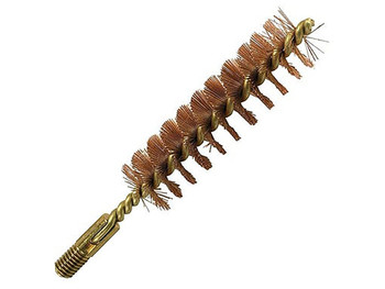 CVA AC1463 Cleaning Brush 45 Cal For Muzzleloaders 10-32 Thread, Brass Bronze Bristles