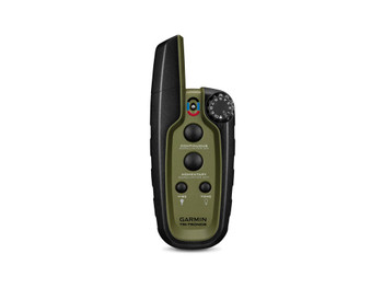 Garmin 0100120550 Sport Pro Handheld Green w/BarkLimiter, LED Beacon Lights, 1-Hand Operation, Water-Resistant Rechargeable Li-ion Up to 3 Dogs .75 Mile Range