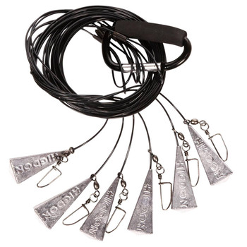 Higdon Outdoors 30321 Battleship Rig  Black 18 Long 12 Pack UPC: 710617303219
