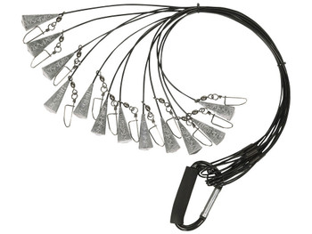 Higdon Outdoors 30328 Battleship Rig Black 48" Long 12 Pack