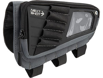 Allen 8528 Next Shot Cody Buttstock Pouch 223-300 Win Magnum Gray 5rd Rifle