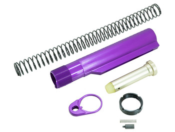 Timber Creek Outdoors ARBTKPPA Buffer Tube Kit Purple Anodized for AR-15