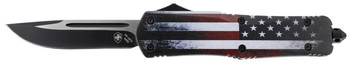 Templar Knife LUS331 US Flag Gen II Large 3.50 OTF Drop Point Plain Black Oxide Stonewashed 440C SS Blade 5.25 US Flag Aluminum Handle Features Glass Breaker Includes Pocket ClipSheath UPC: 093674810259 Templar Knife LUS331 US Flag Gen II Large 3.50 OTF Drop Point Plain Black Oxide Stonewashed 440C SS Blade 5.25 US Flag Aluminum Handle Features Glass Breaker Includes Pocket ClipSheath UPC: 093674810259