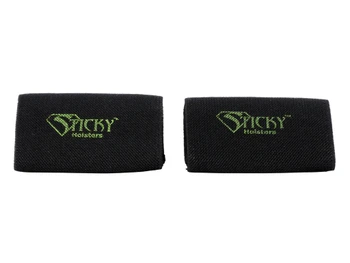 Sticky Holsters BSX2 Belt Slider X2 Black Elastic 2 pk
