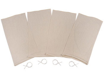 Allen 6596 Colorado Deluxe Deer Quarter Game Bags Natural Poly Cotton Blend 4 Bags