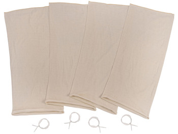 Allen 6595 Colorado Deluxe Elk Quarter Game Bags Natural Poly Cotton Blend 4 Bags