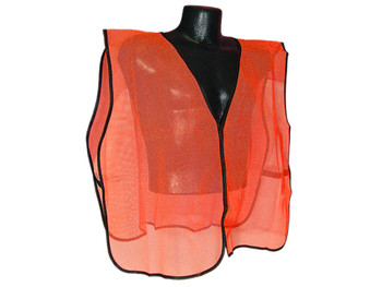 Radians SVO Safety Vest OSFA Orange Polyester Mesh