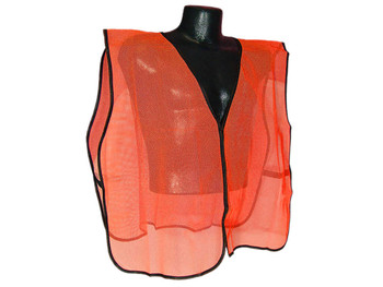 Radians SVO Safety Vest OSFA Orange Polyester Mesh