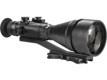 AGM Global Vision 15WP6623453111 Wolverine Pro-6 3AL1 Night Vision Riflescope Matte Black 6x100mm Gen 3 Auto Gated Level 1 Illuminated Red Chevron w/Ballistic Drop Reticle