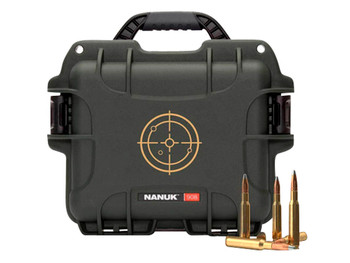Nanuk 908AMMO1 908 223Rem Black/White Resin 600rds