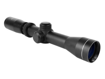 Aim Sports JH2732B Scout Black Anodized 2-7x 32mm Duplex Reticle