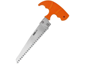 AccuSharp 730C Bone Saw Fixed Saw 6" Stainless Steel Blade/ Blaze Orange T-Shaped Handle