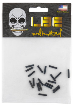 LBE Unlimited ARBCRP20PK Bolt Catch  Roll Pins for AR15 20 pc UPC: 706612407588