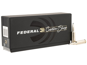 Federal FCS65PRCTA1SC Custom Rifle Ammo Custom Shop 6.5PRC 130gr Terminal Ascent 20/Box