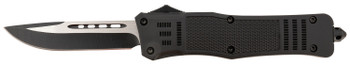 Steel River Knives T620BDP Spartan  3.75 Drop Point BlackSilver 440C SS Blade 5.5 Aluminum Zinc Alloy Handle UPC: 766646409538