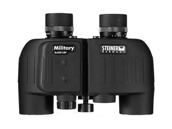 Steiner 2680 M830r Laser Rangefinder 8x 30mm Mil Radian Ranging Reticle, Floating Prism Auto Focus, Black Makrolon w/Rubber Armor