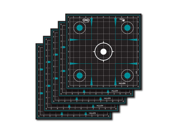 Girls With Guns 15280 Splash Self-Adhesive Paper Black/Teal 12"x12" Grid 5 Pack