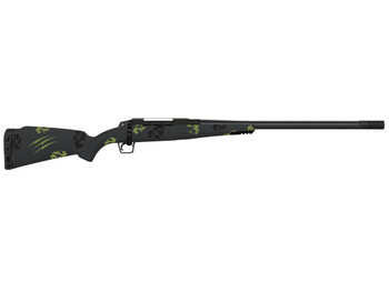 Fierce Firearms TROG300PRC22BF CT Rogue 300 PRC 3+1 22" Carbon Fiber Barrel, Black Cerakote Titanium Rec, Forest Camo Rogue Stock
