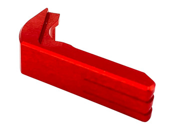 Cross Armory CRGMCRD Mag Catch Extended Compatible w/ Glock Gen1-3/P80 Red Anodized Aluminum