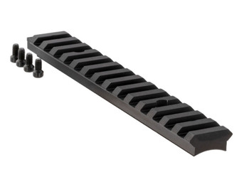 Ruger 90671 Picatinny Rail Black Anodized Aluminum Fits Ruger American Rifle Short Action