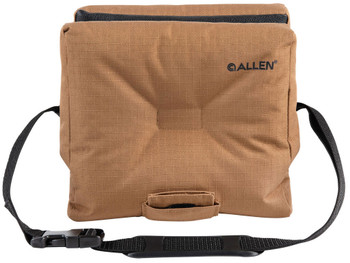 Allen 18420 Bench Shooting Bag Empty Black/Tan 600D Polyester