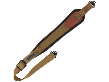 Heritage Cases 8110 Long Gun Sling Olive Canvas w/Leather Trim 33"-46" OAL