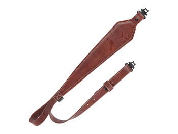 Heritage Cases 8510 Deer Deboss Brown Leather 28"-35" OAL Rifle