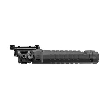 FAB Defense FXSPIKEMB Spike Tactical Bipod 7.09 9.88 Adj. Rotating  Tilting Rubber Feet Includes Leg Extensions MLOK Rail Compatible Black Polymer  Aluminum UPC: 7290111586804