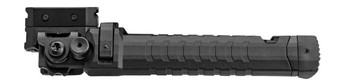 FAB Defense FXSPIKEMB Spike Tactical Bipod 7.09 9.88 Adj. Rotating  Tilting Rubber Feet Includes Leg Extensions MLOK Rail Compatible Black Polymer  Aluminum UPC: 7290111586804