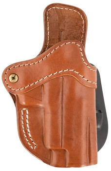 1791 Gunleather ORPDH23CBRR Paddle Holster Optic Ready OWB Size 2.3 Classic Brown Leather Paddle Fits Glock 17 Fits Walther PPQ Right Hand UPC: 816161021651