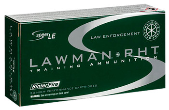Speer 53375 Lawman Training RHT 40 SW 125 gr SinterFire Frangible 50 Per Box 20 Case UPC: 076683533753