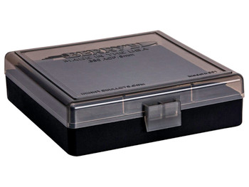 Berry's 41236 Ammo Box 9mm/380ACP Smoke/Black Polypropylene 100rd