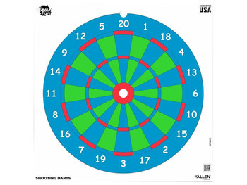 EZ-Aim 15640 Triggering More Fun Wall Paper Handgun Works w/Handgun/Shotgun/Airsoft Gun/BB Guns/Pellet Gun 12 x 12 Multi-Color 9 Pack