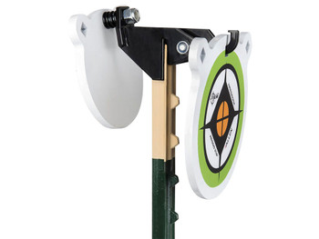 EZ-Aim 15634 Fence Topper Gong Hook & Recoil Spring Black/Brown Steel 7