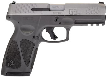 Taurus 1G3B949G15 G3  9mm Luger Caliber with 4 Barrel 151 Capacity Gray Finish Picatinny Rail Frame Serrated Matte Stainless Steel Slide   Polymer Grip Includes 2 Mags UPC: 725327625995
