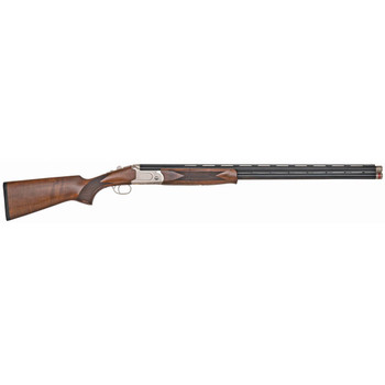 Mossberg 75472 Gold Reserve  12 Gauge with 30 Polished Blued Barrel 3 Chamber 2rd Capacity Polished Silver Engraved Metal Finish  Satin Black Walnut Stock Right Hand Full Size UPC: 884110754721