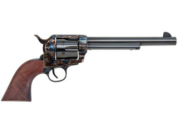 Traditions SAT73004 1873 45 Colt (LC) 6rd 7.50" Blued Cylinder/Barrel Color Case Hardened Steel Frame with Walnut Grips