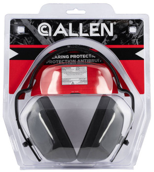 Allen 2284 Standard Muff Foam 23 dB Over the Head Black Adult UPC: 026509022848