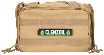 Clenzoil 2366 Universal Gun Care Range Bag MultiCaliberMultiGaugeUniversal 30 Pieces Tan UPC: 893791002366