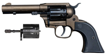 Diamondback DB0500A071 Sidekick  22 LR 22 WMR 9rd Shot 4.50 Midnight Bronze Midnight Bronze Zinc Alloy Midnight Bronze Cerakote Frame Black Cerakote Cylinder Black Polymer Grips UPC: 810035755369