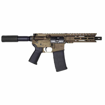 Diamondback DB1912K071 DB15 AR Pistol Carbine Length 5.56x45mm NATO 7 301 Midnight Bronze Buffer Tube Stock UPC: 810035754683